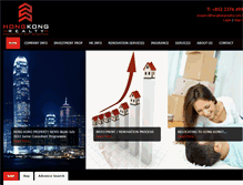 Tablet Screenshot of hongkongrealty.com.hk